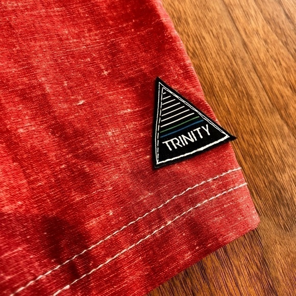 Trinity Board Shorts American Flag Waist 28 Stars Stripes Swimsuit Trunks - Picture 3 of 11